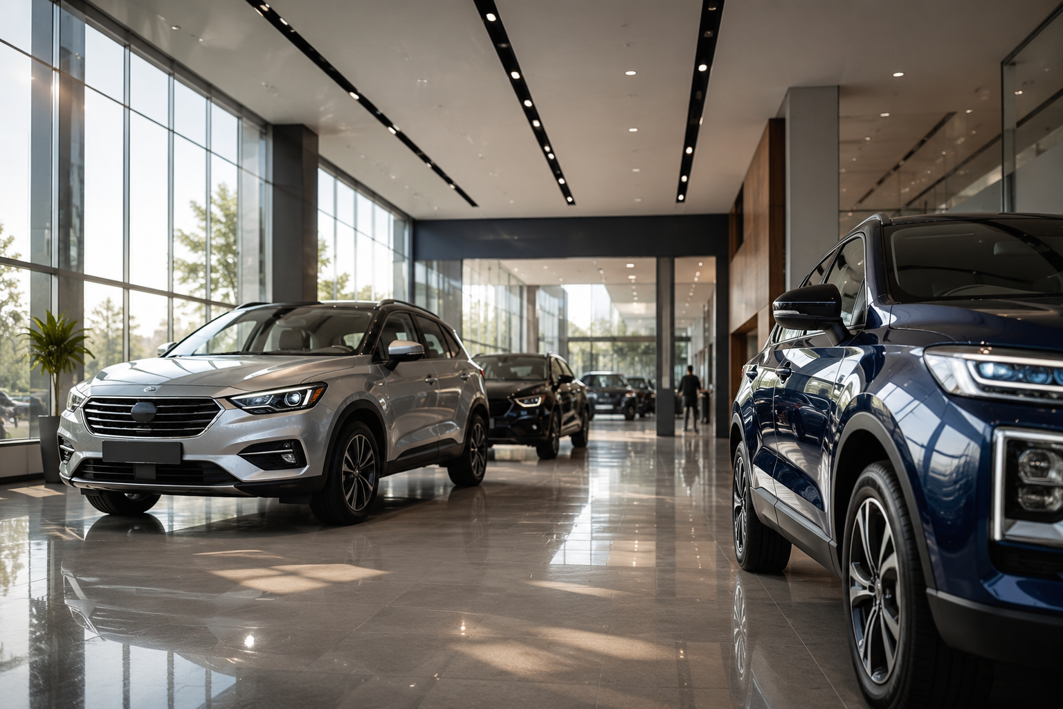 Automobile showroom
